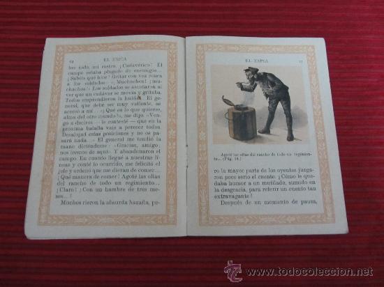 Libros antiguos: Cuento El Espia,editor Ram&oacute;n Sopena - Foto 2