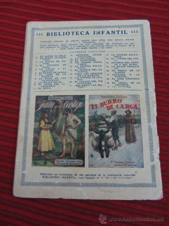 Libros antiguos: Cuento El Espia,editor Ram&oacute;n Sopena - Foto 3