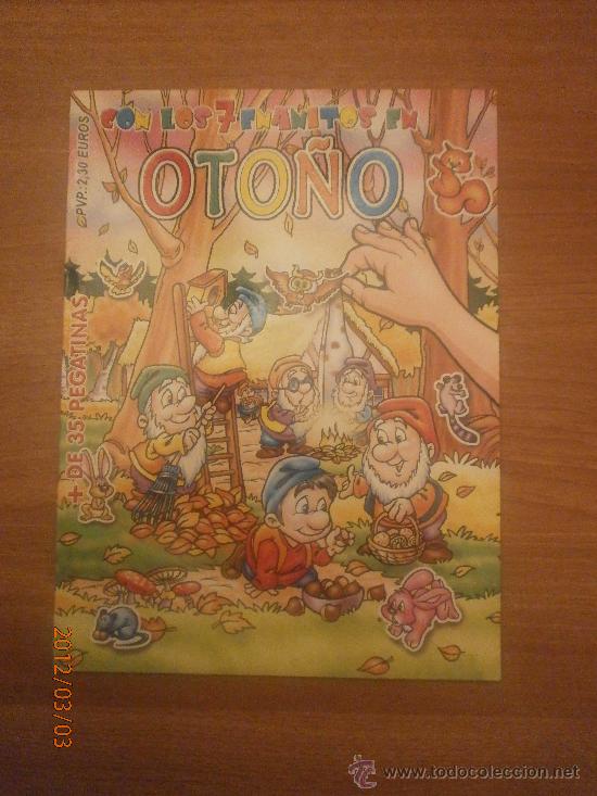 Libros antiguos: CUENTO , CON LOS 7 ENANITOS  EN OTO&Ntilde;O - Foto 1