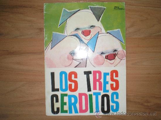 Libros antiguos: CUENTO LOS TRES CERDITOS EDITORIAL MOLINO - Foto 1
