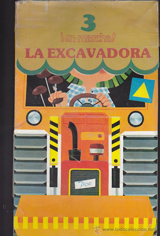 Libros antiguos: CUENTO COLECCION EN MARCHA LA EXCAVADORA - Foto 1