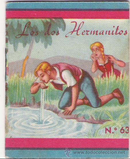 Libros antiguos: CUENTITOS FHER - LOS DOS HERMANITOS - Foto 1