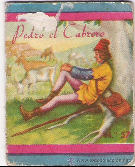 Libros antiguos: CUENTITOS FHER - PEDRO EL CABRERO - Foto 1