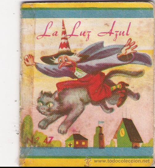 Libros antiguos: CUENTITOS FHER - LA LUZ AZUL - Foto 1
