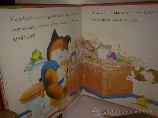 Libros antiguos: MARTA PINTA CON SUS GATITOS - Foto 3