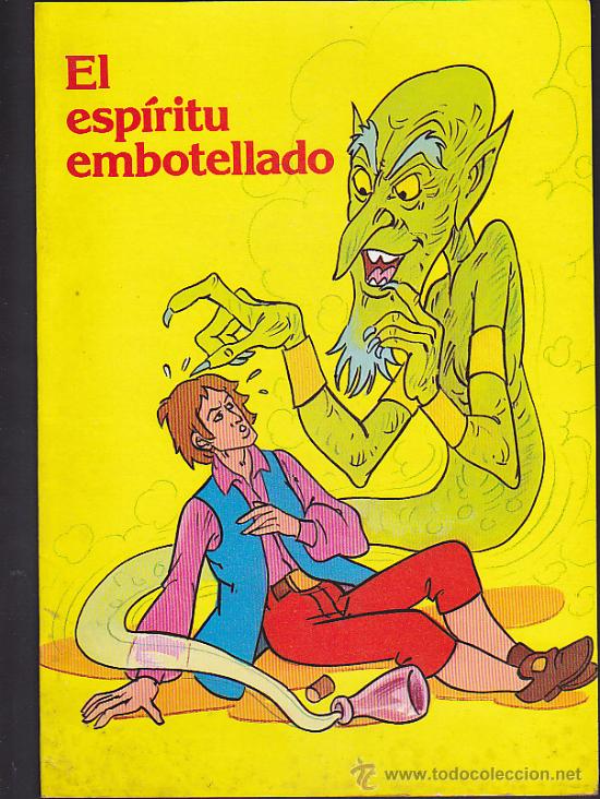 Libros antiguos: CUENTO EL ESPIRITU EMBOTELLADO - Foto 1