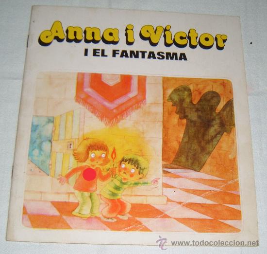 Libros antiguos: Anna i Victor i el fantasma en catalan - Foto 1