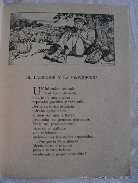 Libros antiguos: El libro de las fabulas. - Foto 2