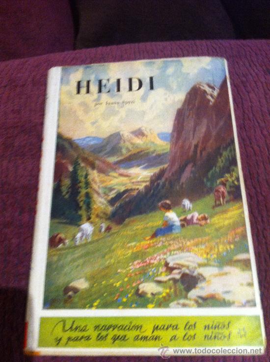Libros antiguos: HEIDI. Juana Spyri. Ilustraciones. - Foto 1