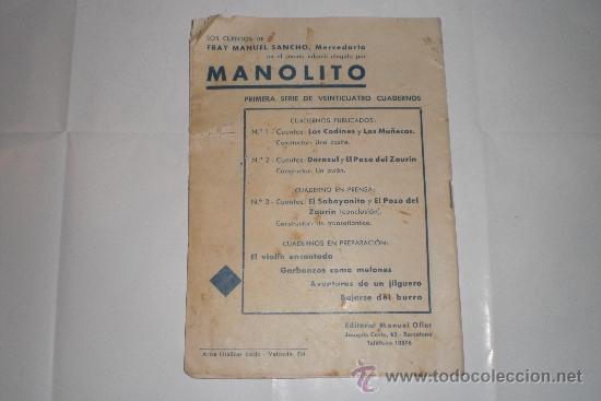 Libros antiguos: MANOLITO   NR-2 - Foto 2