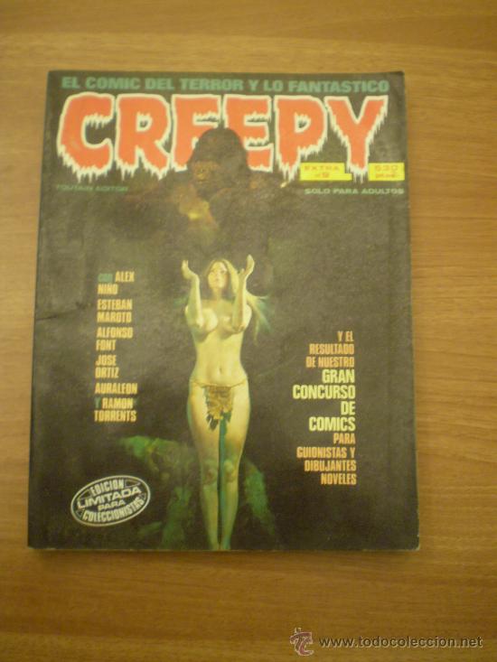 Libros antiguos: COMIC CREEPYN&ordm; 9- EL COMIC DEL TERROR Y LO FANTASTICO - Foto 1
