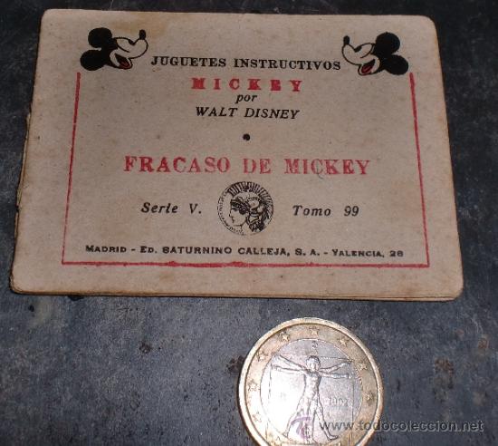 Libros antiguos: Fracaso de Mickey 1936 - Foto 1
