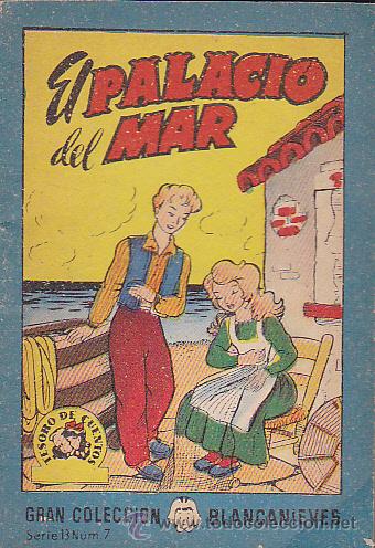 Libros antiguos: CUENTO COLECCION BLANCANIEVES BRUGUERA EL PALACIO DEL MAR - Foto 1