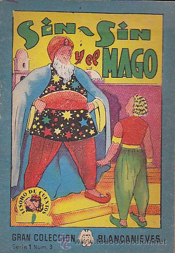Libros antiguos: CUENTO COLECCION BLANCANIEVES BRUGUERA SIN SIN Y EL MAGO - Foto 1