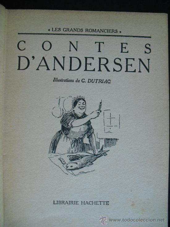 Libros antiguos: Contes dAndersen - Foto 1