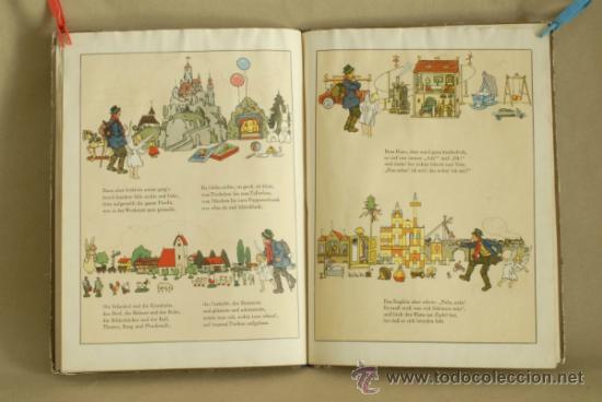 Libros antiguos: Cuento Alem&aacute;n. Hans Wundersam. Ein Winterm&auml;rchen von Ernst Kutzer. Verse von Adolf Holst. - Foto 4