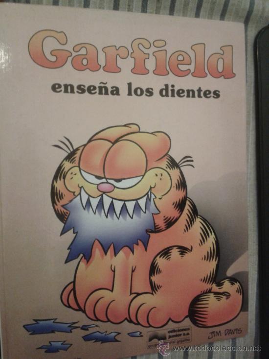 Libros antiguos: GARFIELD ENSE&Ntilde;A LOS DIENTES - Foto 1