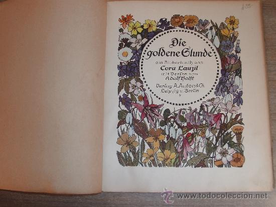Libros antiguos: DIE GOLDENE STUNDE - Foto 3