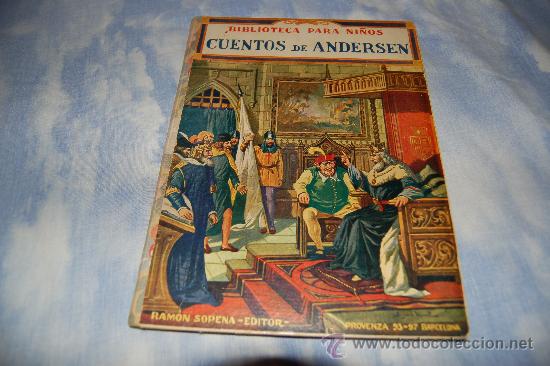 Libros antiguos: BIBLIOTECA PARA NI&Ntilde;OS Cuentos de Andersen - Foto 1