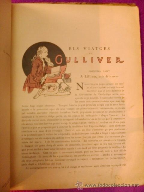 Libros antiguos: VIATGES DE GULLIVER, JONATHAN SWIFT 1929 - Foto 3