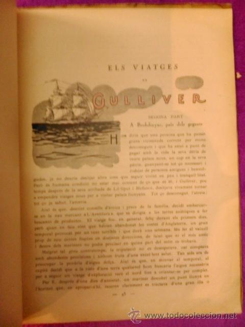 Libros antiguos: VIATGES DE GULLIVER, JONATHAN SWIFT 1929 - Foto 5