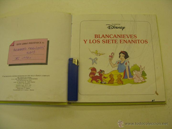 Libros antiguos: blancanieves y los siete enanitos - Foto 2