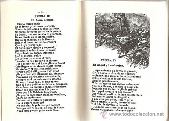 Libros antiguos: F&Aacute;BULAS EN VERSO CASTELLANO &ndash; A&Ntilde;O 1876 - Foto 4