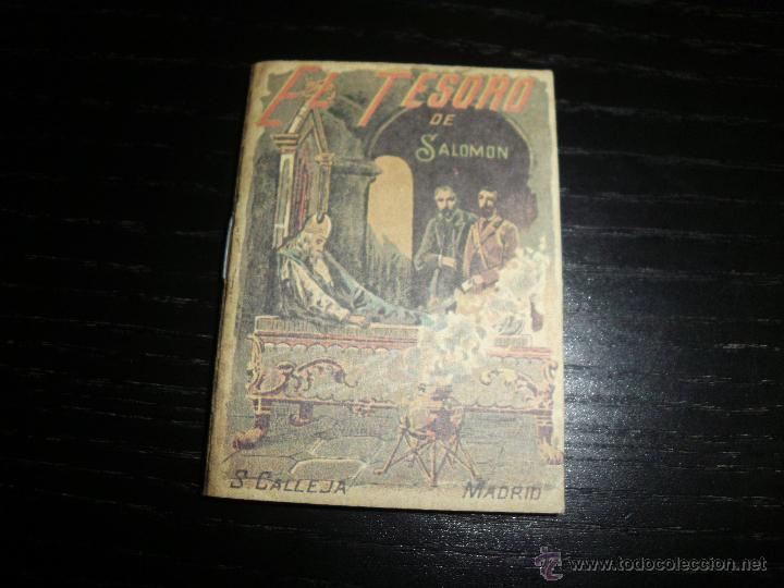 Libros antiguos: Cuento de Calleja el tesoro de salomon - Foto 1