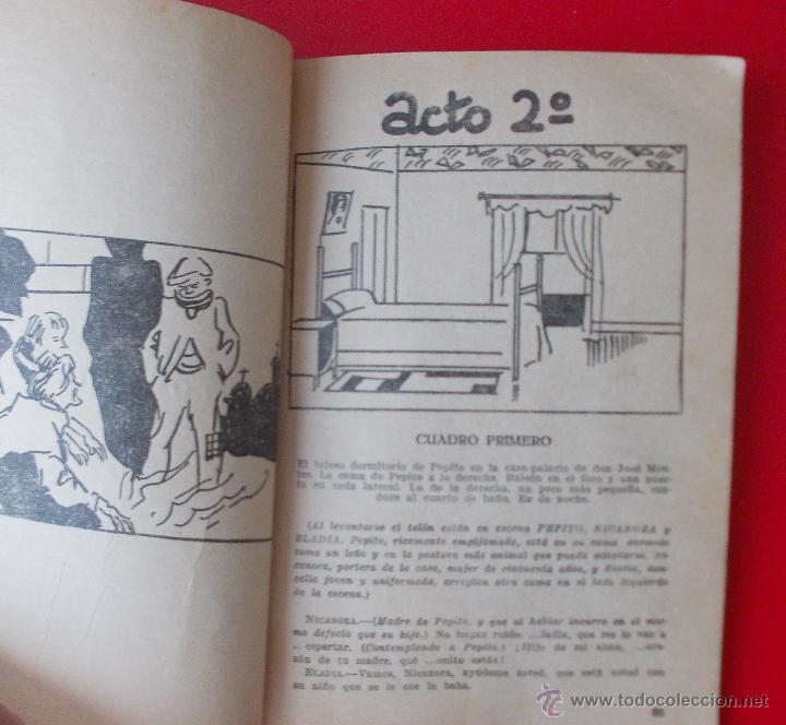 Libros antiguos: Cuento en tres actos, El Rey negro, de Pedro Mu&ntilde;oz Seca, 1935. - Foto 3