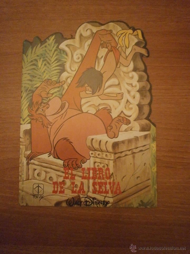 Libros antiguos: CUENTO TROQUELADO -EL LIBRO DE LA SELVA -- EDICIONES TORAY - Foto 1