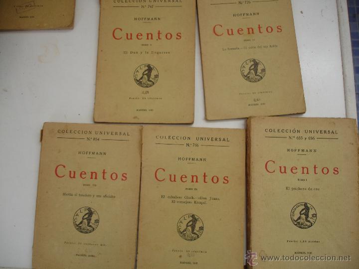 Libros antiguos: CUENTOS. HOFFMANN. COLECCION UNIVERSAL. CALPE, 1922. - Foto 1