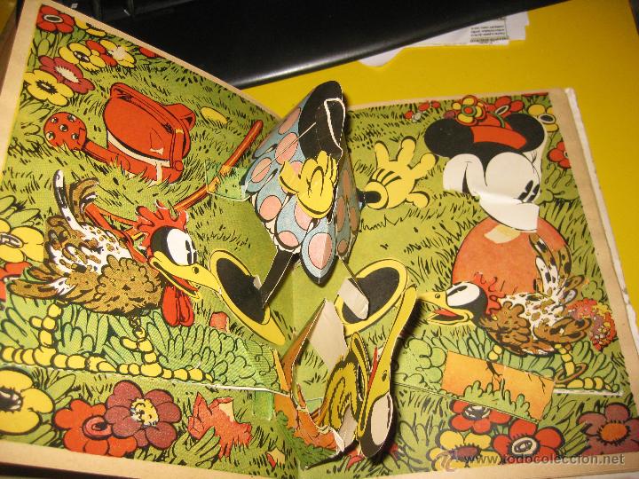 Libros antiguos: MINI Y EL PATO MOBY - A&Ntilde;O 1934 TROQUELADO - Foto 6