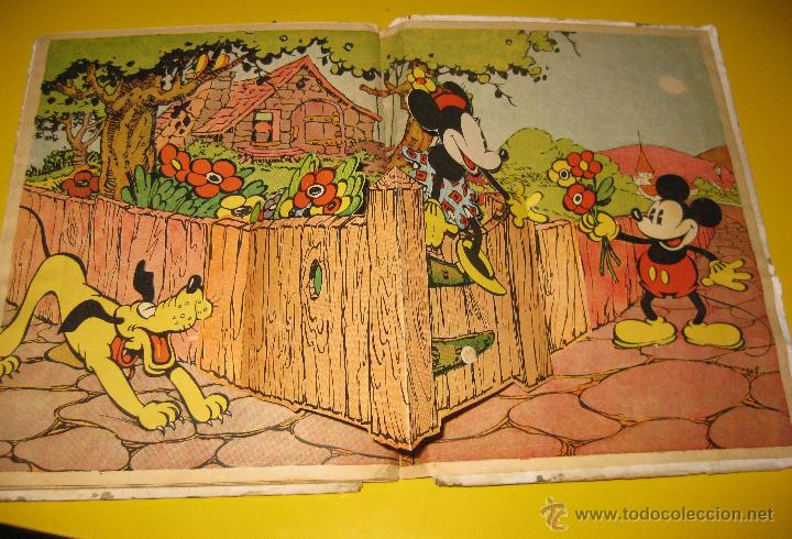 Libros antiguos: MINI Y EL PATO MOBY - A&Ntilde;O 1934 TROQUELADO - Foto 7