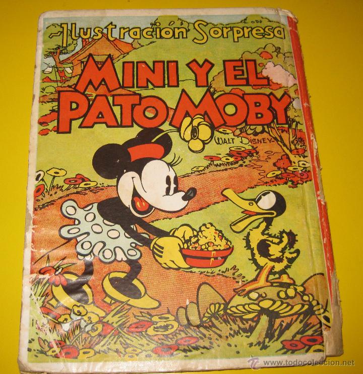 Libros antiguos: MINI Y EL PATO MOBY - A&Ntilde;O 1934 TROQUELADO - Foto 8