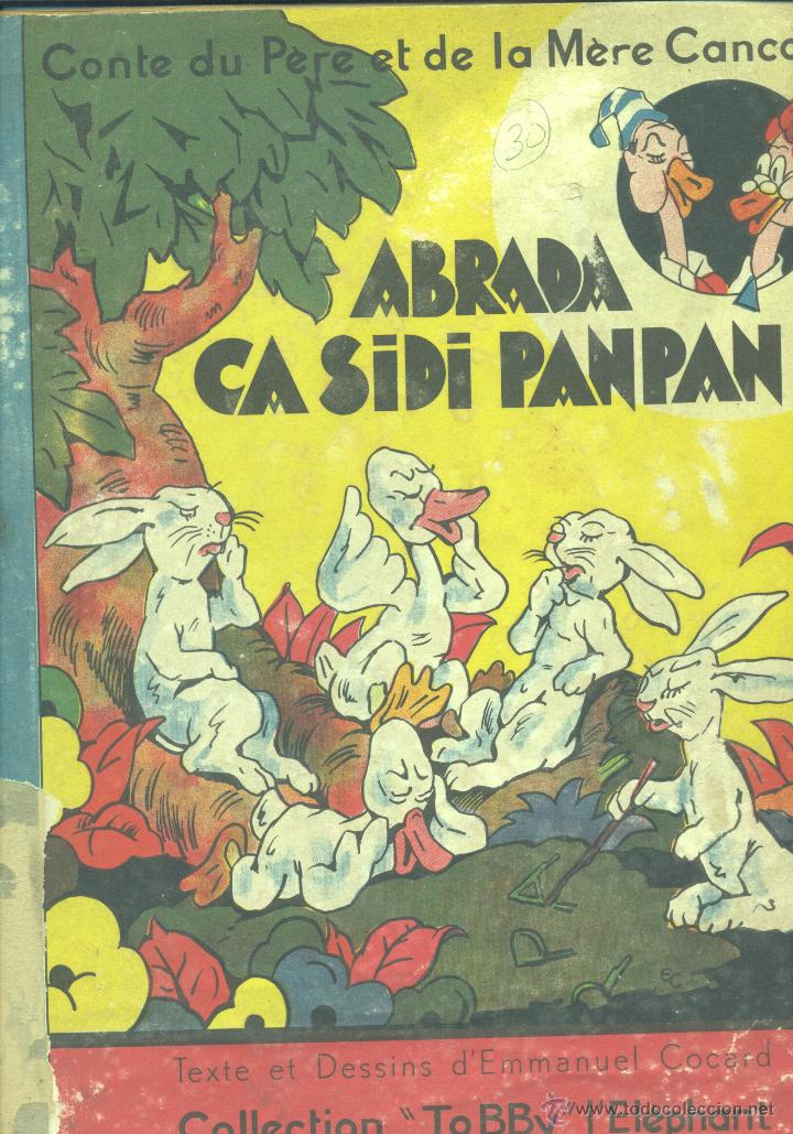 Libros antiguos: Abrada ca sidi panpan. dibujos y texto de Emmanuel Cocard. En fr&aacute;nces - Foto 1