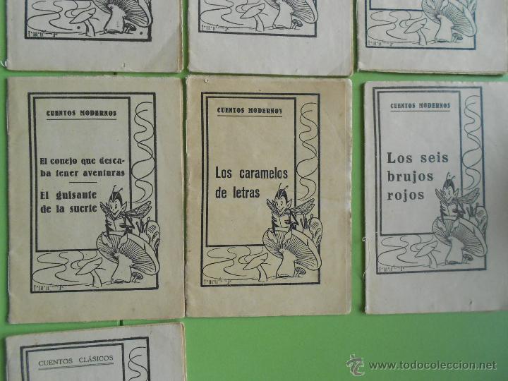 Libros antiguos: 18 peque&ntilde;os cuentos en blanco y negro - Foto 7