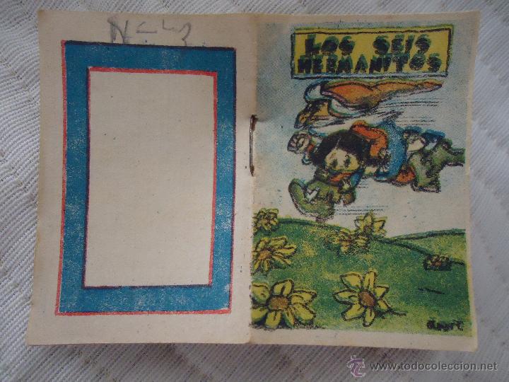 Libros antiguos: antiguo cuento infantil , los seis hermanitos - mini - Foto 1