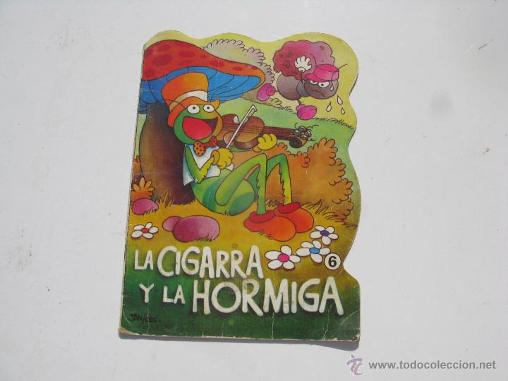 Libros antiguos: Cuento infantil - la cigarra y la hormiga - - Foto 1