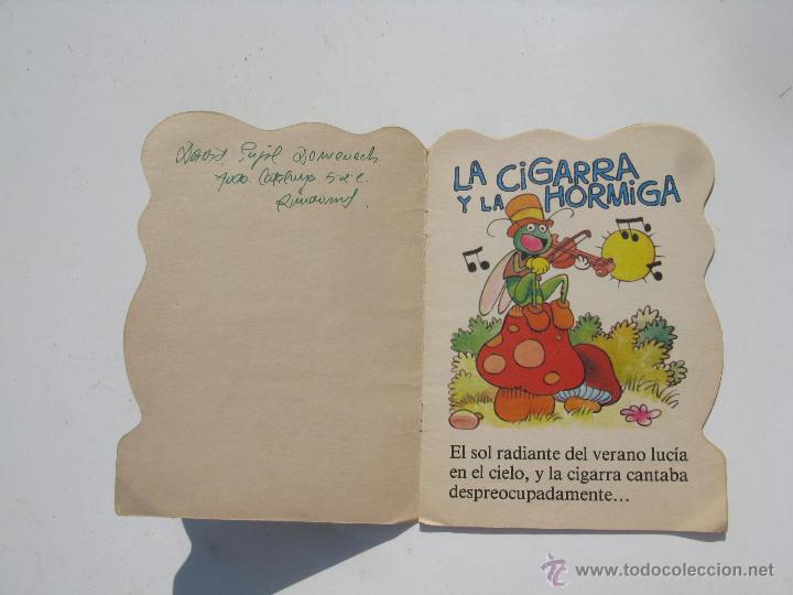 Libros antiguos: Cuento infantil - la cigarra y la hormiga - - Foto 2