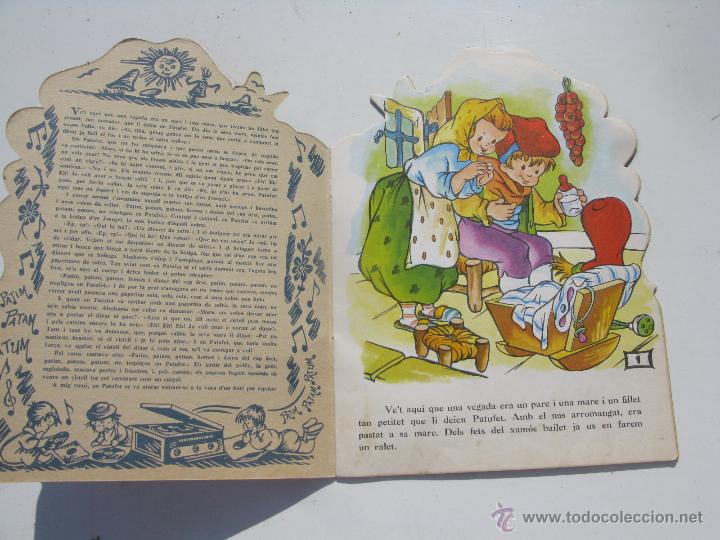 Libros antiguos: Cuento infantil - en patufet a la panxa del bou- - Foto 2