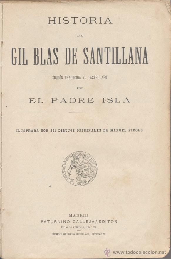 Libros antiguos: GIL BLAS DE SANTILLANA - c. 1910 - Foto 2