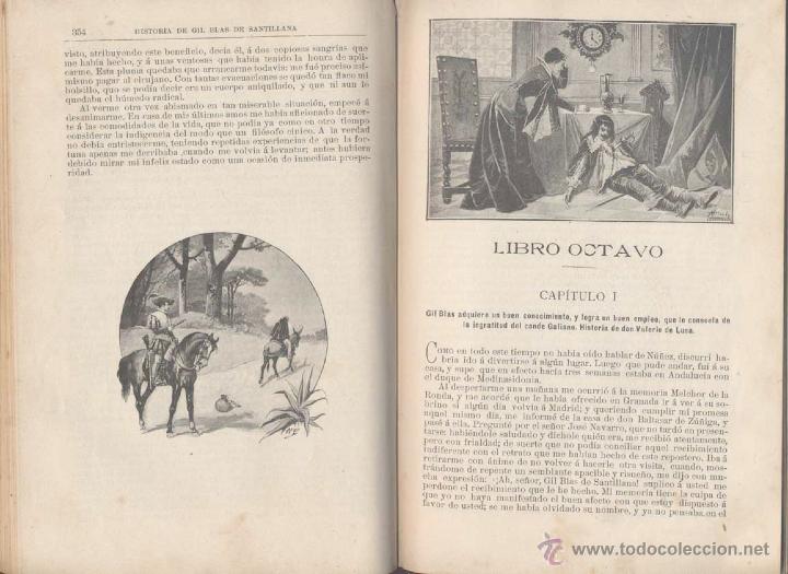 Libros antiguos: GIL BLAS DE SANTILLANA - c. 1910 - Foto 3
