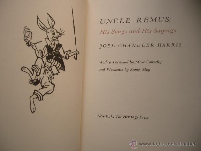 Libros antiguos: UNCLE REMUS HARRIS - ROUNTREE - Foto 4