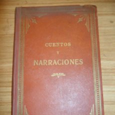 Libros antiguos: CUENTOS Y NARRACIONES (MIGUEL DE PALOL) 1930. Lote 46946427