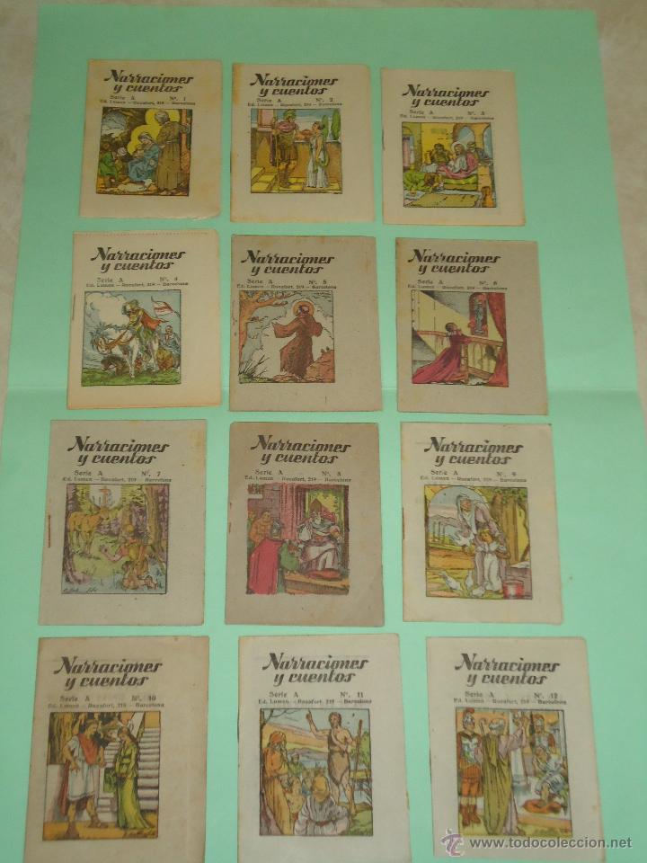 Libros antiguos: COLECCION COMPLETA DE 12 MINI CUENTOS - Foto 2