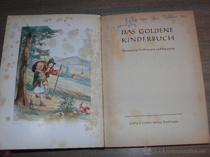 Libros antiguos: DAS GOLDENE KINDERBUCH - - Foto 2