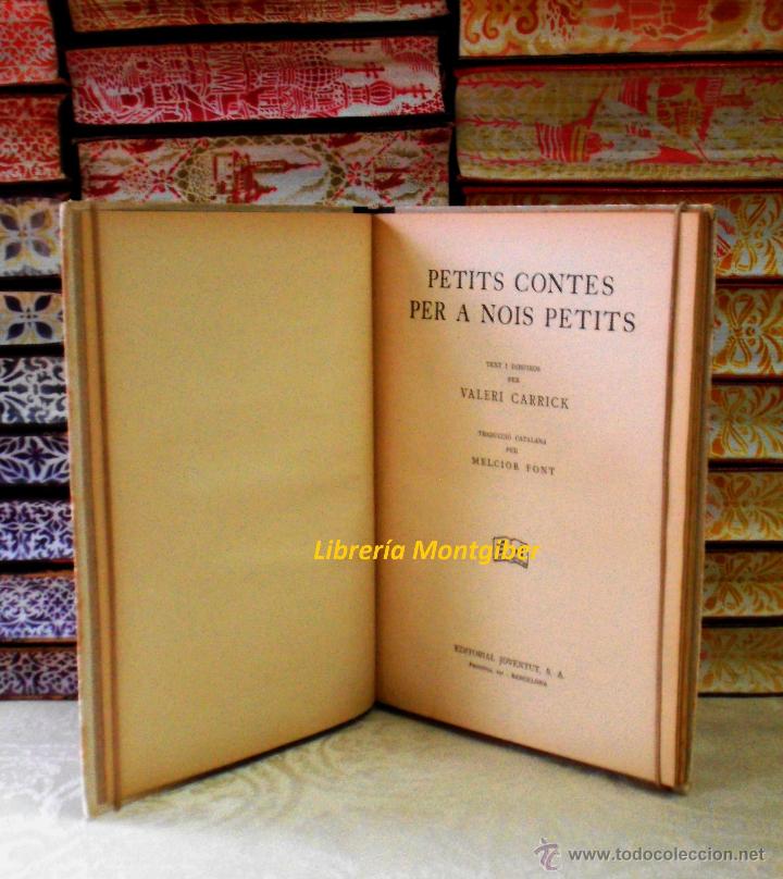 Libros antiguos: PETITS CONTES PER A NOIS PETITS .  Autor :  Carrick, Valeri - Foto 3