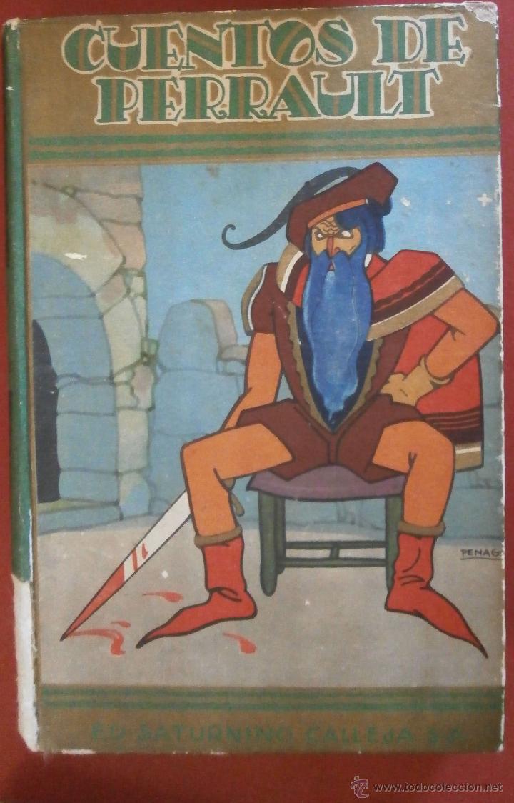 Libros antiguos: Cuentos de Perrault. Biblioteca Perla - Foto 1