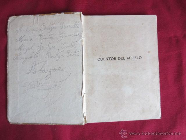 Libros antiguos: CUENTOS DEL ABUELO - SATURNINO CALLEJA - Foto 2