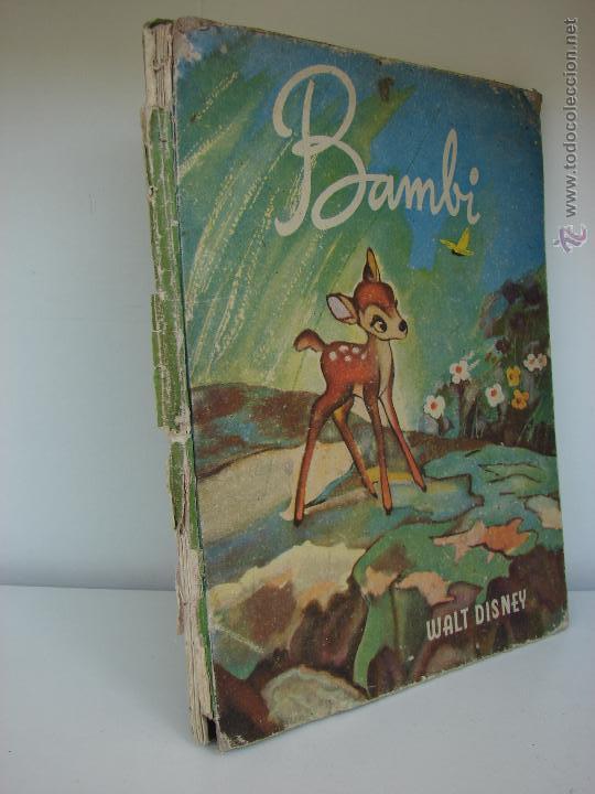Libros antiguos: BAMBI. WALT DISNEI. 1945 - Foto 2